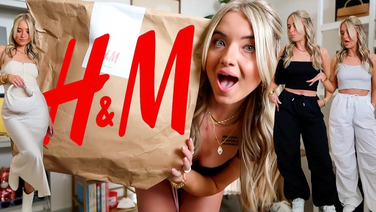 Huge H&M Try-On Haul! Styling Spring/Summer Outfits