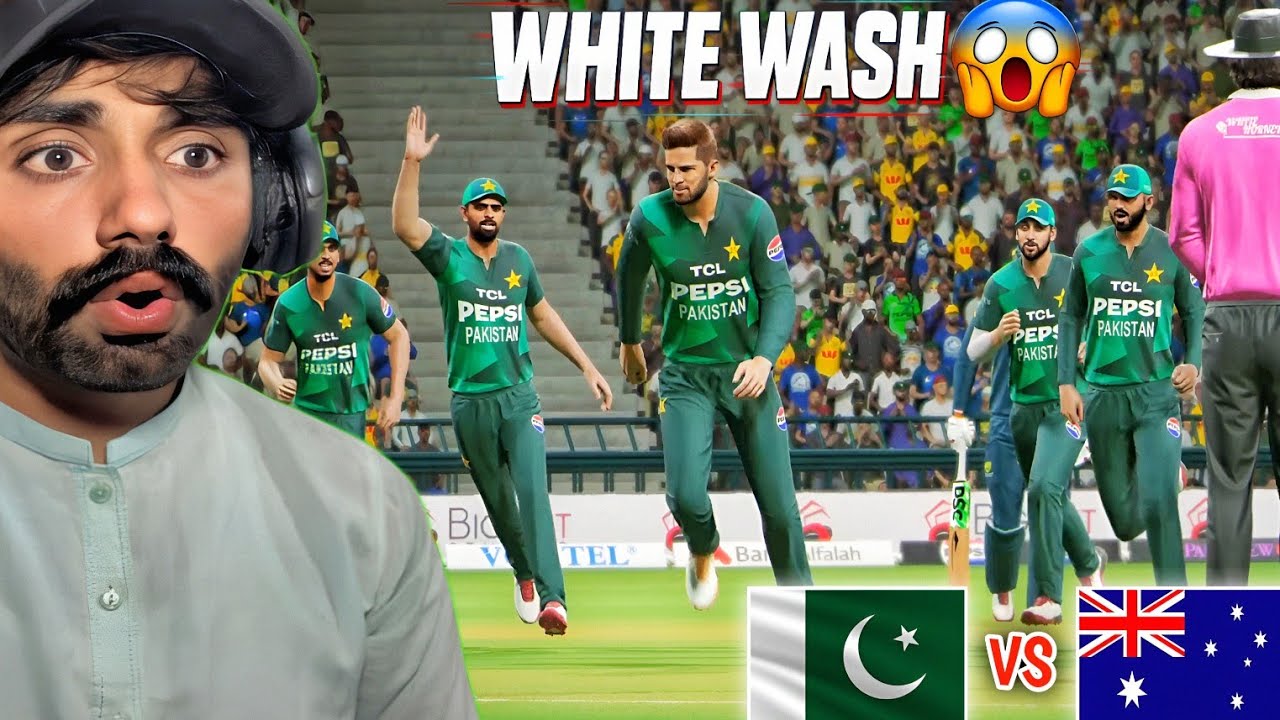 AUSTRALIA WHITE WASH IN T20 SERIES😱PAK VS AUS CRICKET 26 PS5 GAMEPLAY IN HINDI URDU 