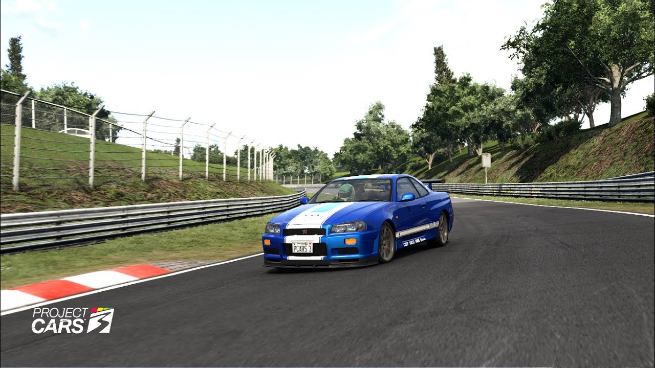 R34 beast going full send! 💨
