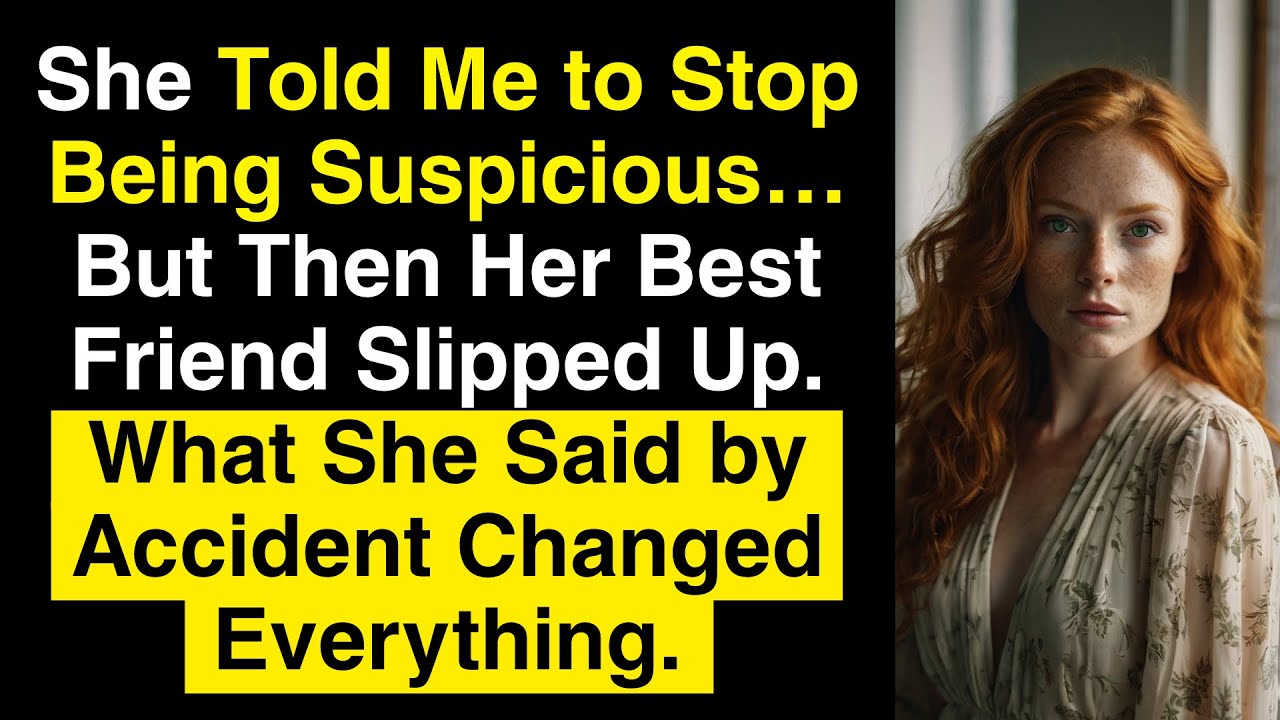 She Told Me to Stop Being Suspicious… But Then Her Best Friend Slipped Up