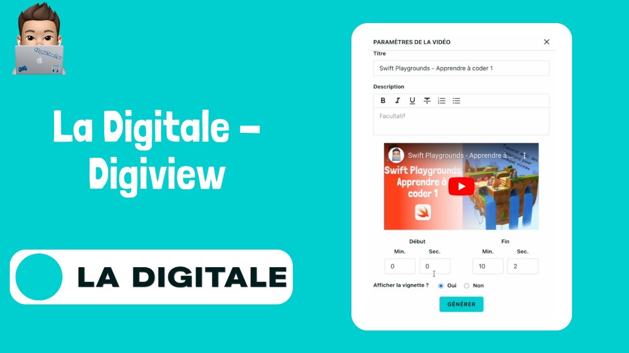 La Digitale - Digiview pour visionner des vidéos YouTube en toute sécurité