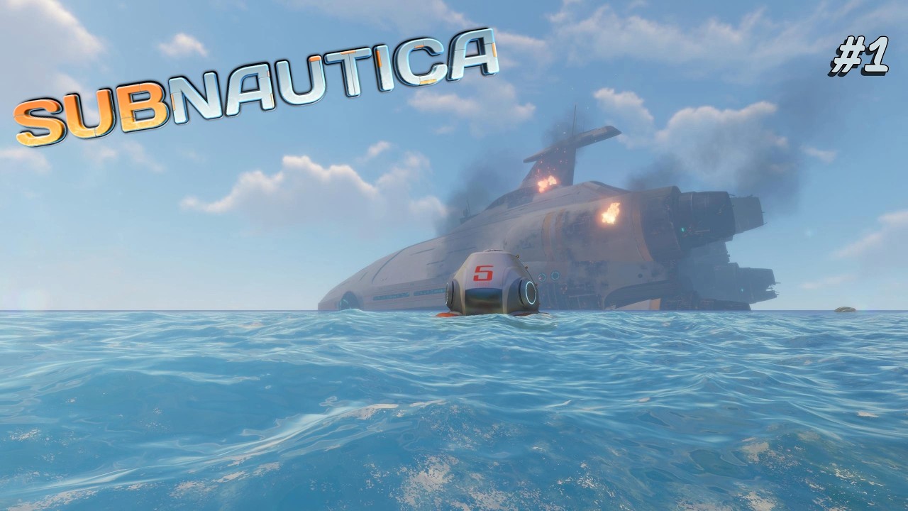 Subnautica Ep1 - Diving Deep