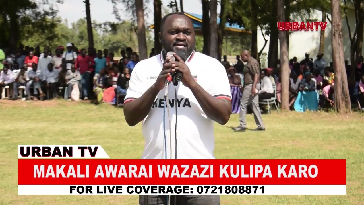 MAKALI AWARAI WAZAZI KULIPA KARO MAPEMA