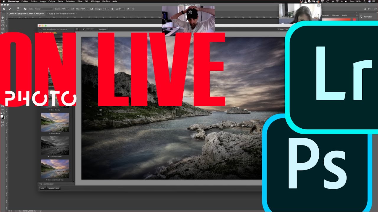 LIVE Photo - LE DEVELOPPEMENT et LA RETOUCHE