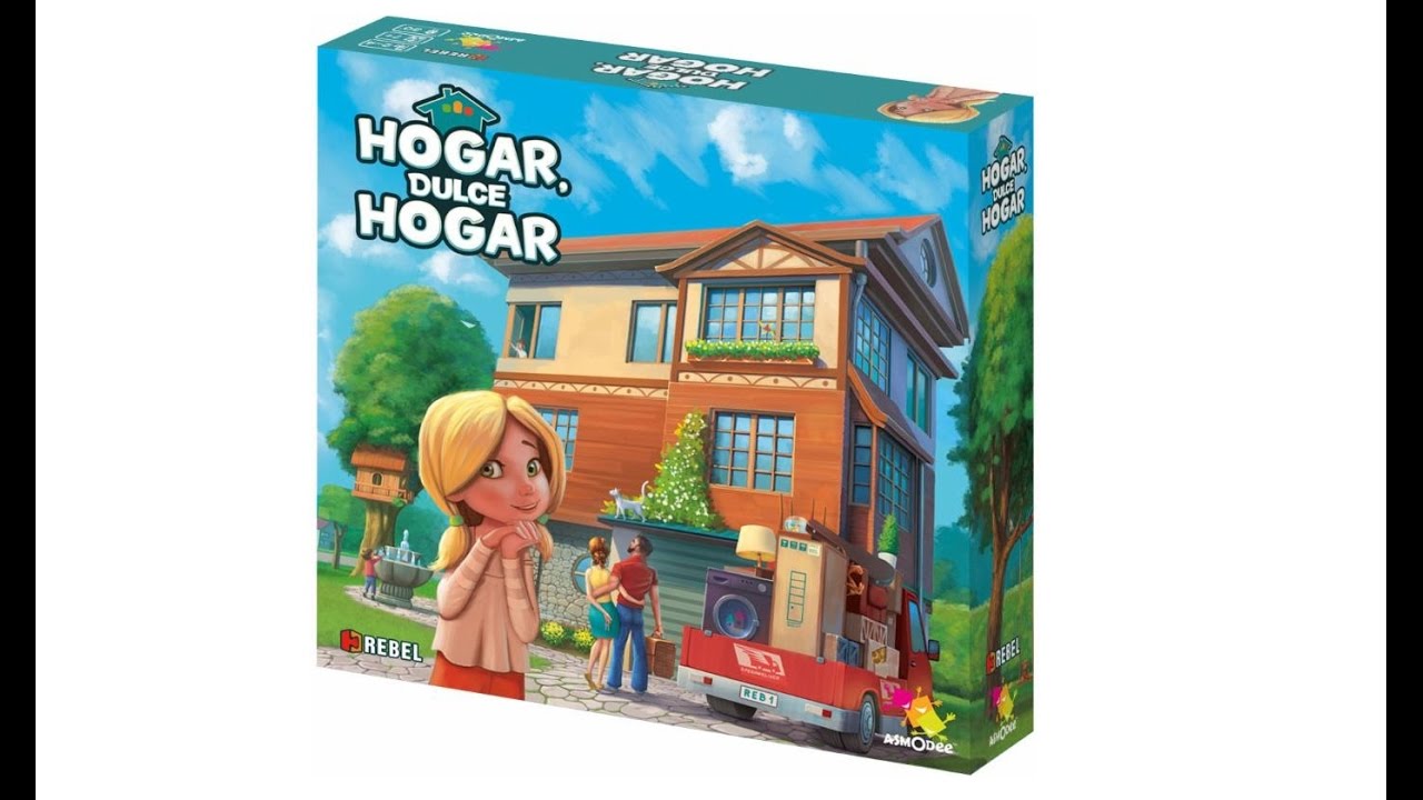 Hogar Dulce Hogar - V&iacute;deo Rese&ntilde;a Espa&ntilde;ol - Componentes, preparaci&oacute;n y c&oacute;mo se juega