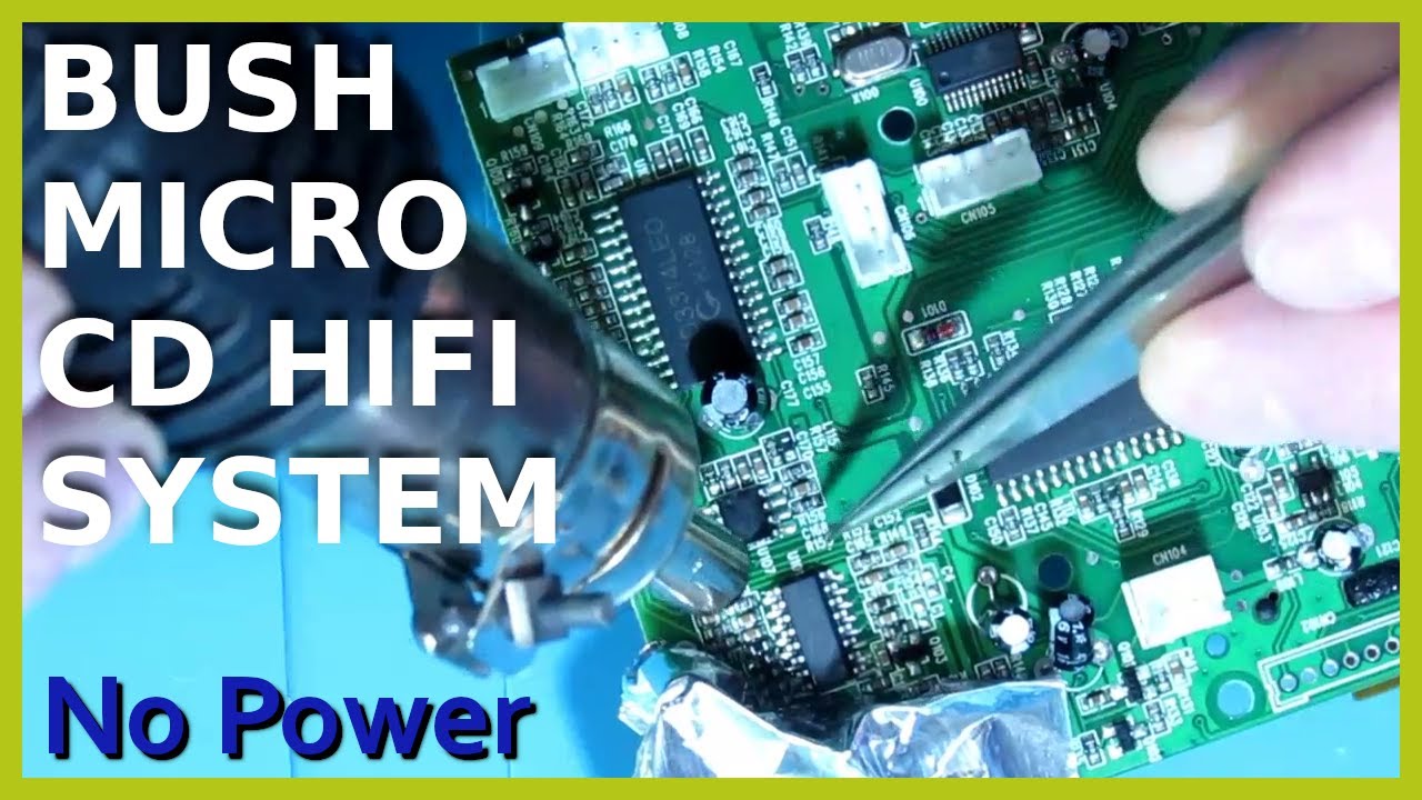 Bush Micro HiFi,  No Power.  Can I fix it?