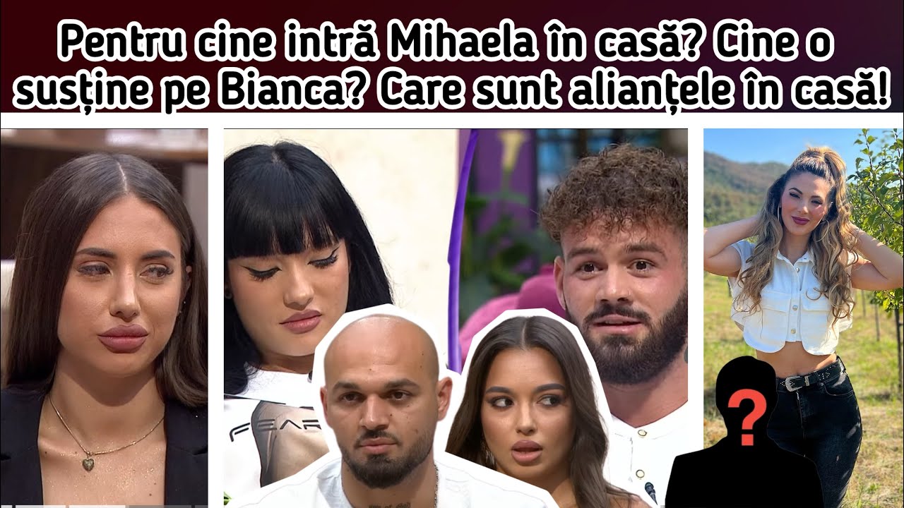 Pentru cine intră Mihaela în casă?😎Cine o susține pe Bianca?😱Care sunt alianțele în casă!🤯
