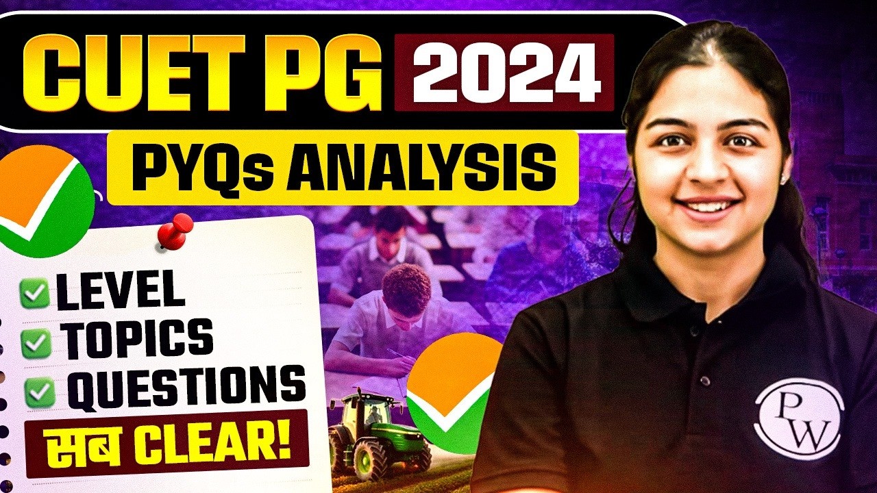 CUET PG 2024 PYQs Analysis | Difficulty Level & Most Important Topics!