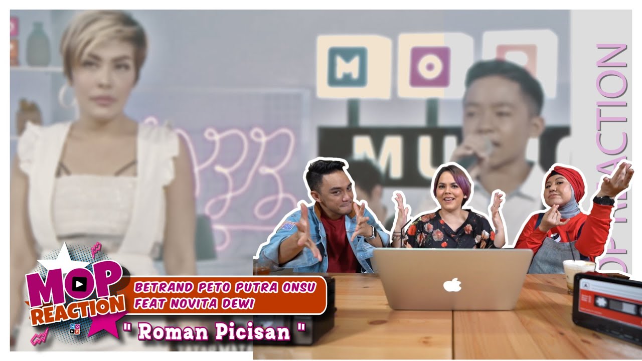 MOP REACTION - PECAH BANGET : KAKA BETRAND NYANYI LAGU ROMAN PICISAN FEAT NOVITA DEWI