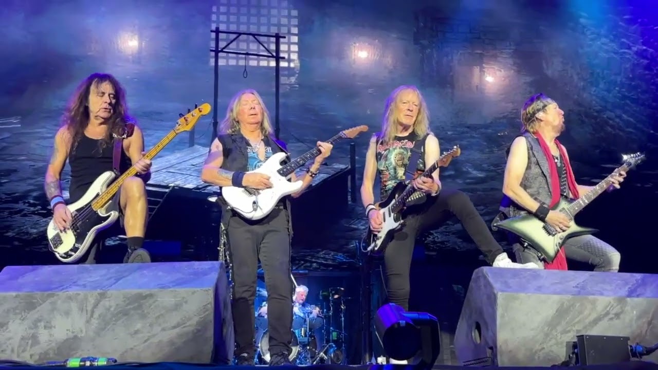 Iron Maiden - Hallowed Be Thy Name | Incredible Guitar Solo Live in Madrid 2025