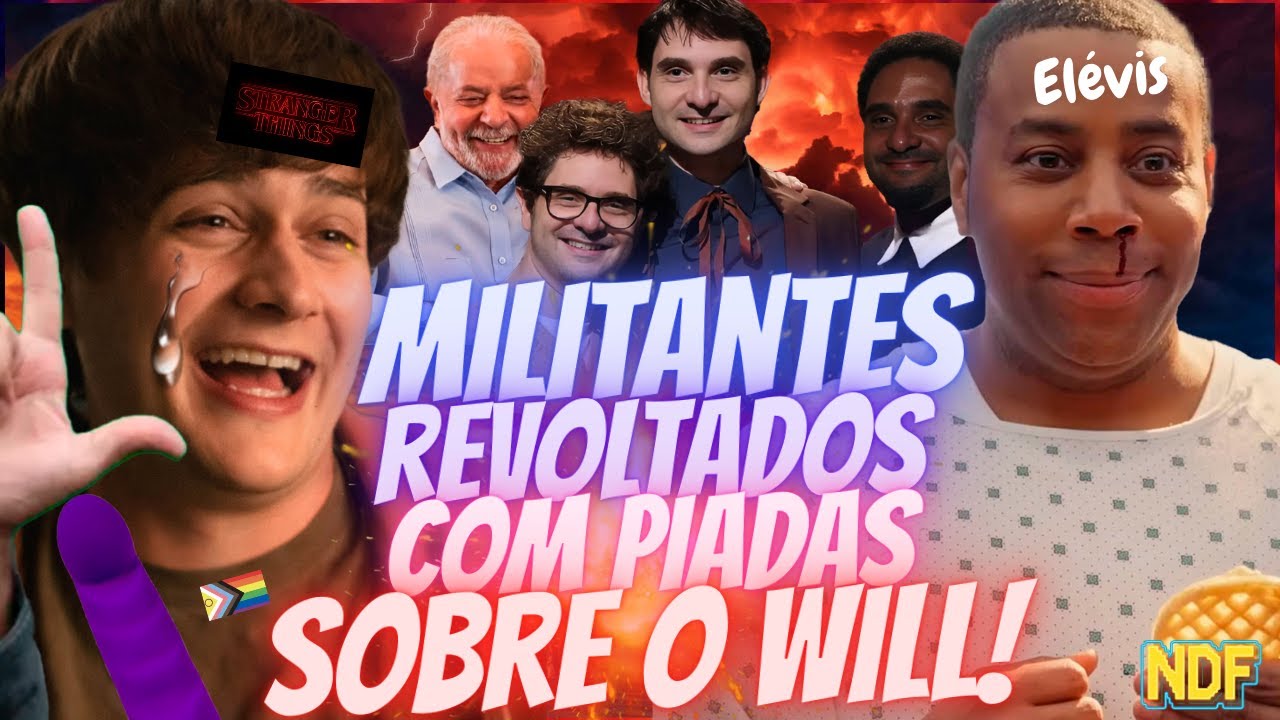🚨DESESPERO🚨 MILITANTES  QUEREM BOICOTE DA NETFLIX E SNL POR PIADA MUITO BOA!