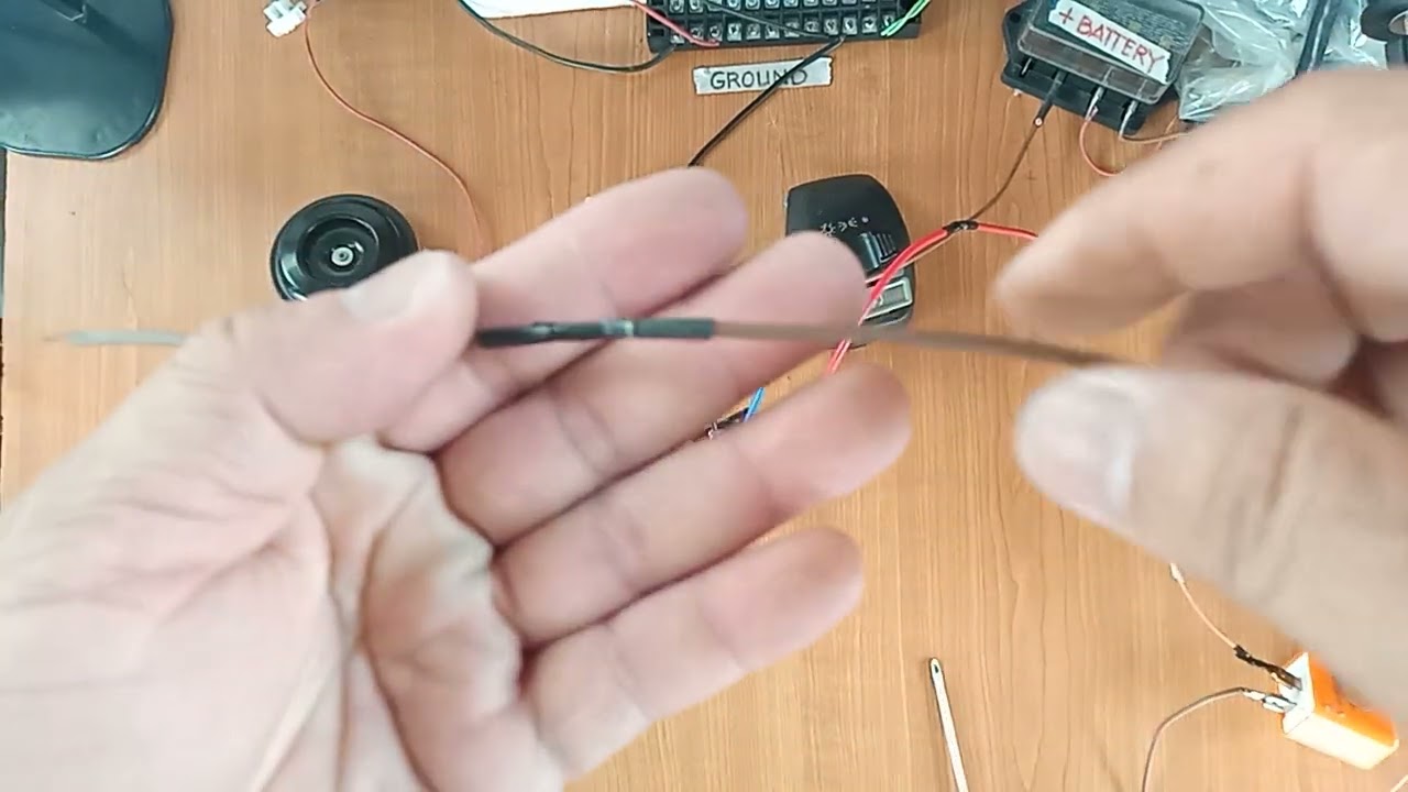 negative trigger na busina, gawin nating positive, gamit ang 4pin relay, para sa passing horn natin,