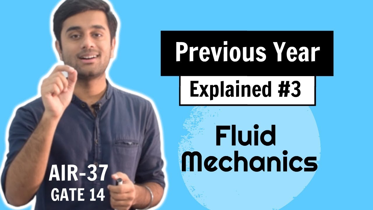 Fluid Mechanics previous year question | GATE 1995 (2 Marks) Mechanical