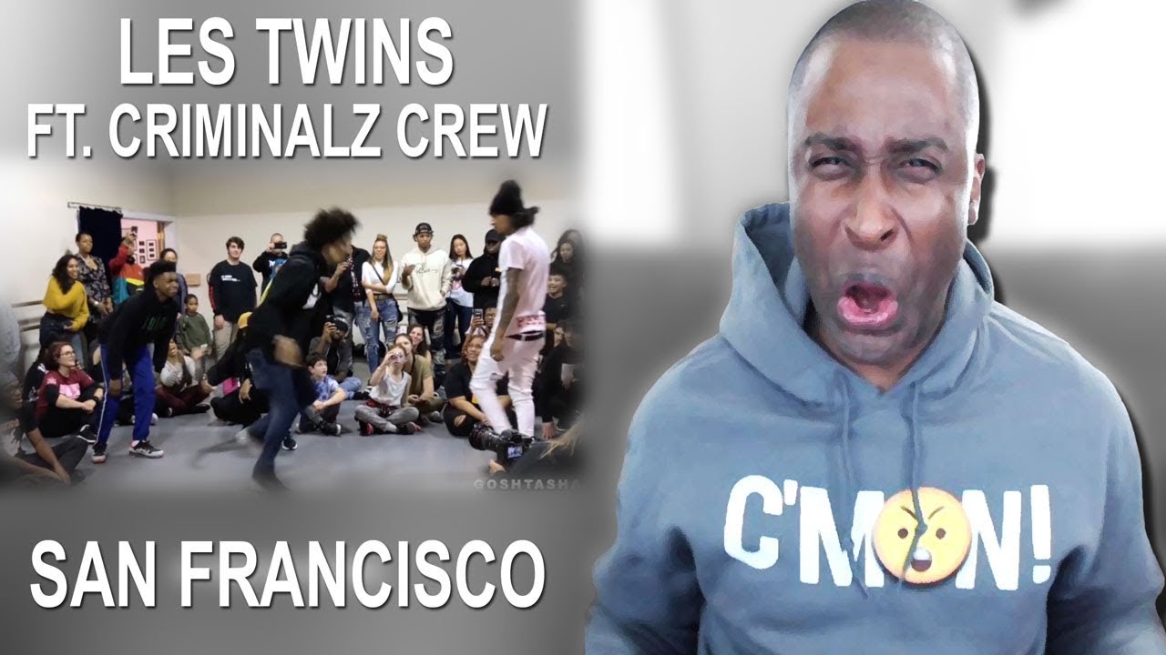 Les Twins SF | ft. Criminalz Crew Reaction
