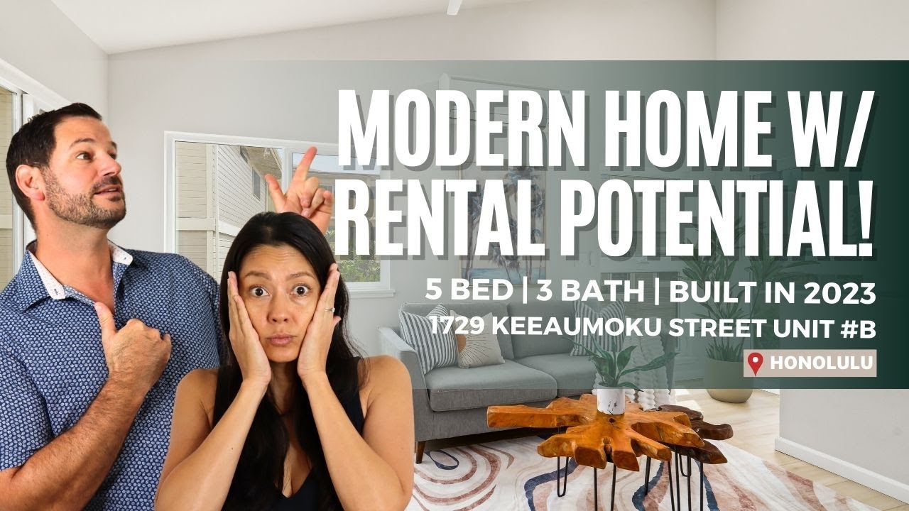 Modern Home with Rental Potential in Honolulu | 1729 Keeaumoku St #B
