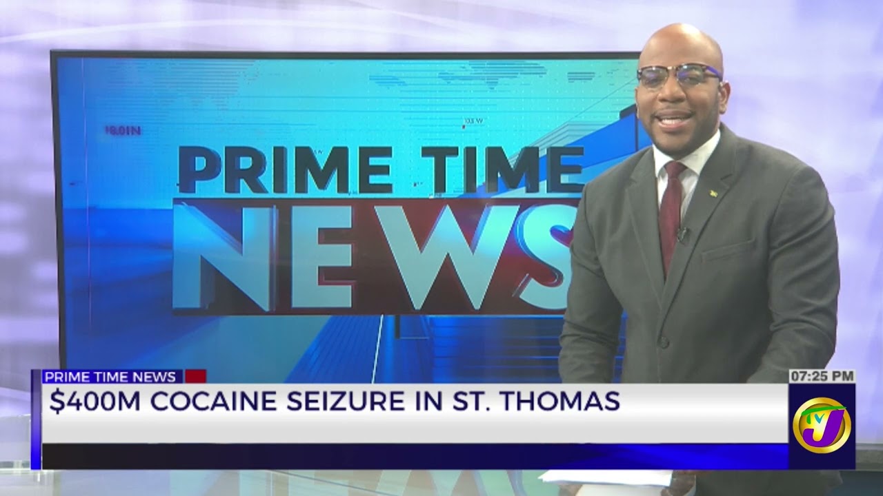 $400M Cocaine Seizure In St. Thomas  | TVJ News