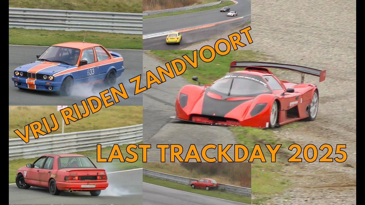 Crash, Fails, Lunatic Drivers 29.12.2025 Vrij RIjden Zandvoort