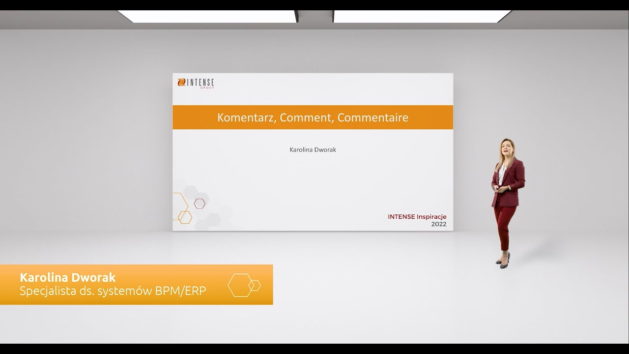 INTENSE Inspiracje 2022 - Komentarz, comment, commentaire