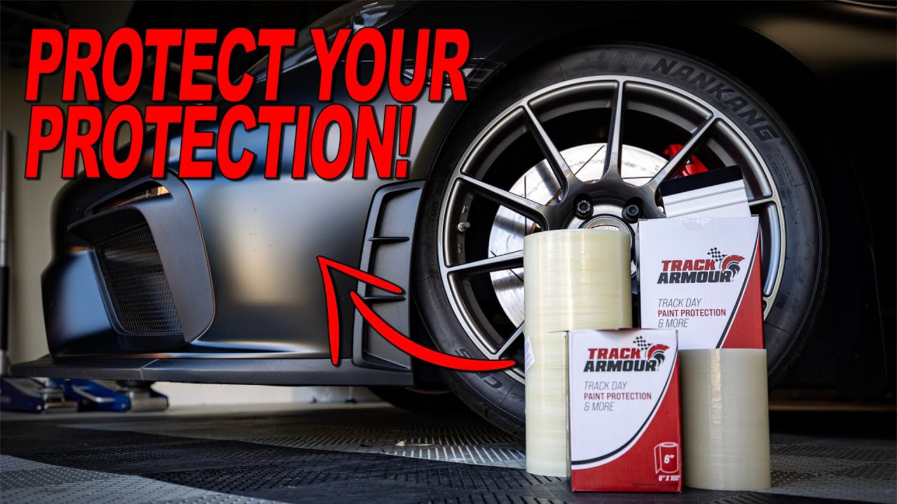 Protect Your PPF!  | Track Armour Temporary Protection Film