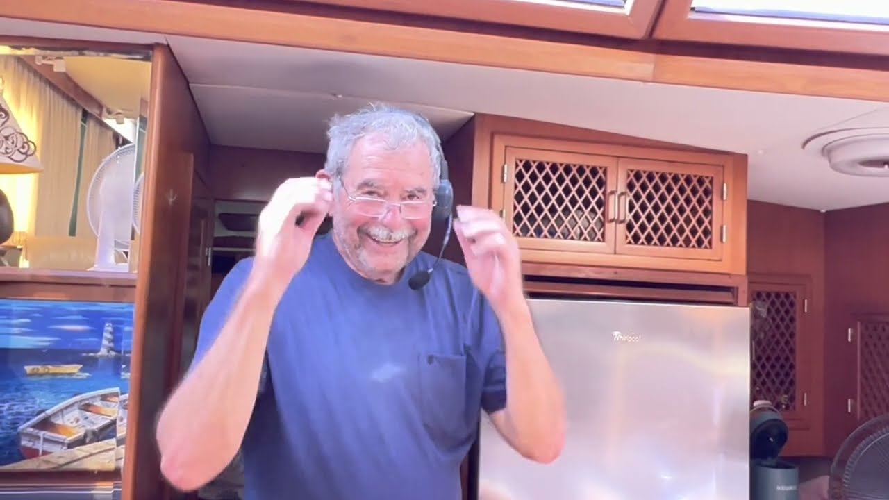 D7 Обучение управлению яхтой, где это было в брошюре? День обучения, хлопоты на лодке, швартовка ...