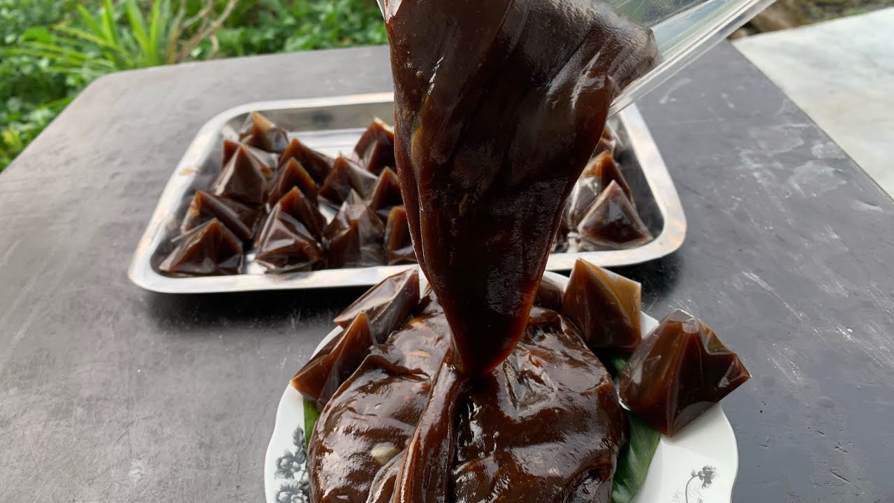 Dodol Cair  Raya Haji Berlemak |  5 Bahan Sahaja  |  Mudah Dan Ringkas