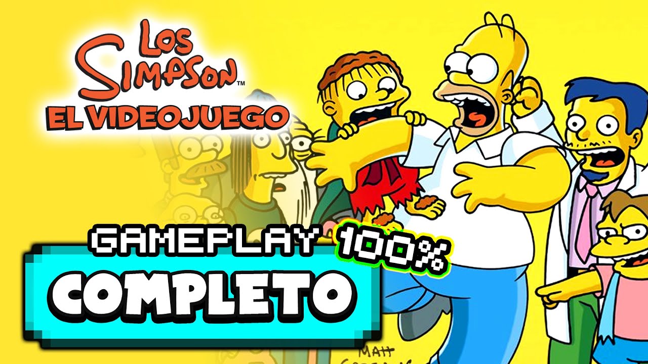 Los Simpson: El Videojuego 100% (Nintendo DS) | Español Longplay