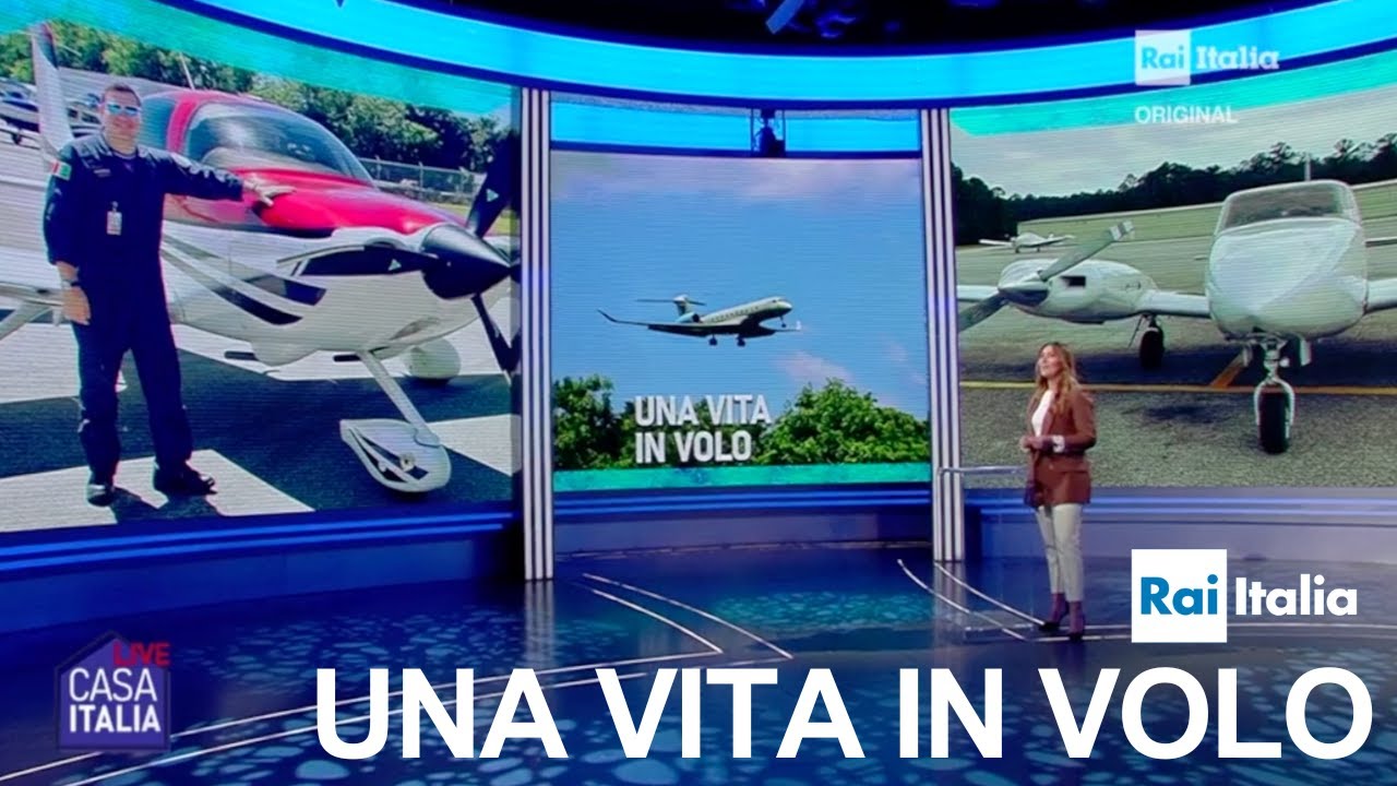 "Una Vita in Volo" - Interview with Casa Italia - RAI