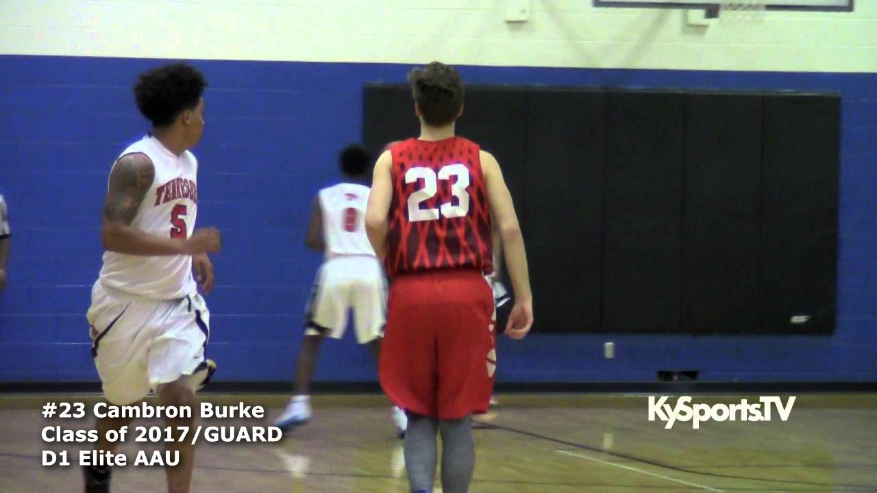 Cambron Burke - D1 Elite AAU Class of 2017 GUARD