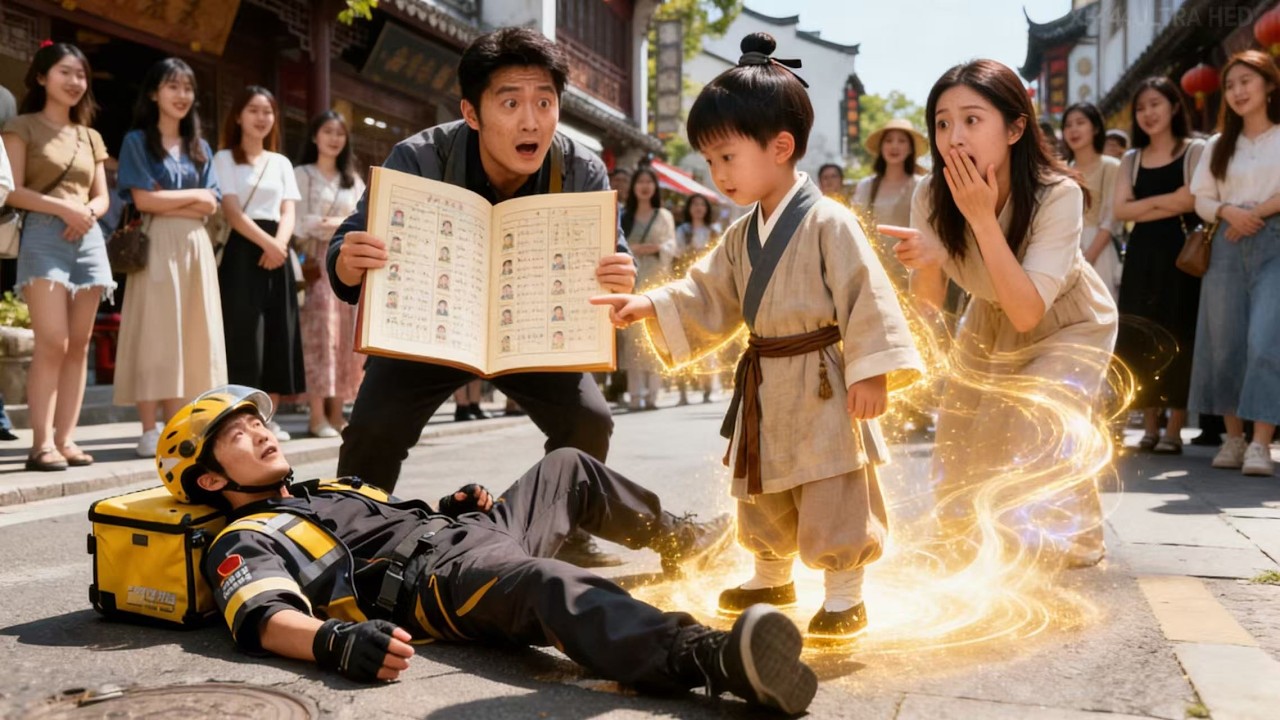 Tthis spell-casting boy is my ancestor! He uses special powers to save lives！