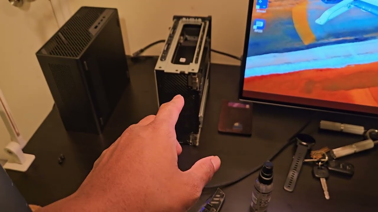 Sonnet Breakaway Box 850 T5 on Minisforum MS-02 Ultra (USB4 v2)