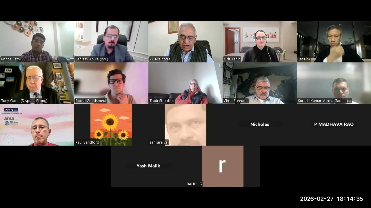 IMF Virtual Round Table with Friends from Overseas