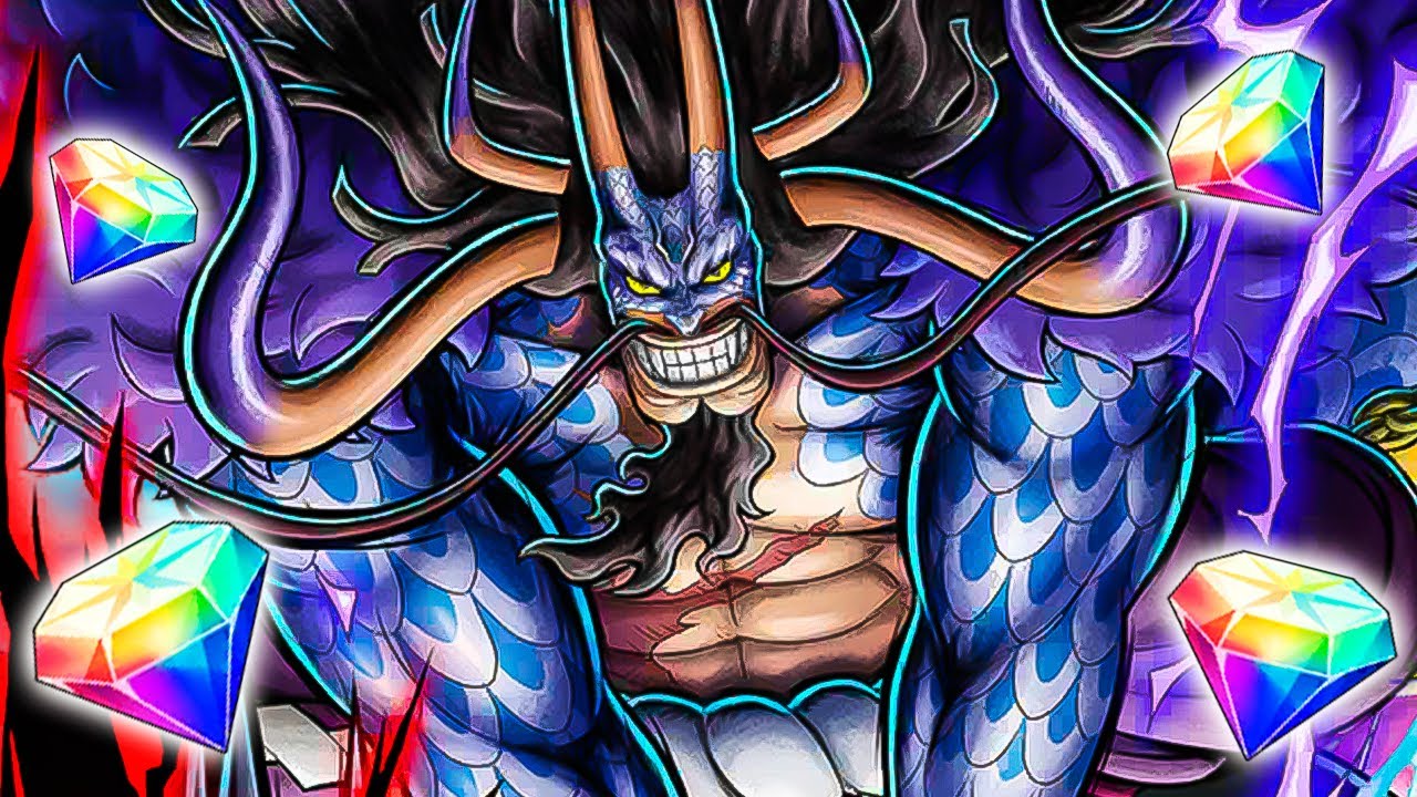 QUE SORTE! PEGUEI O NOVO KAIDO HÍBRIDO COM APENAS 100 GEMAS NO MELHOR JOGO DE ONE PIECE DE CELULAR