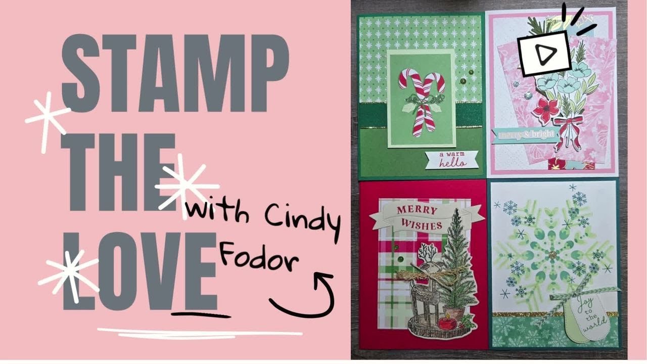 November Class projects With 4th card included