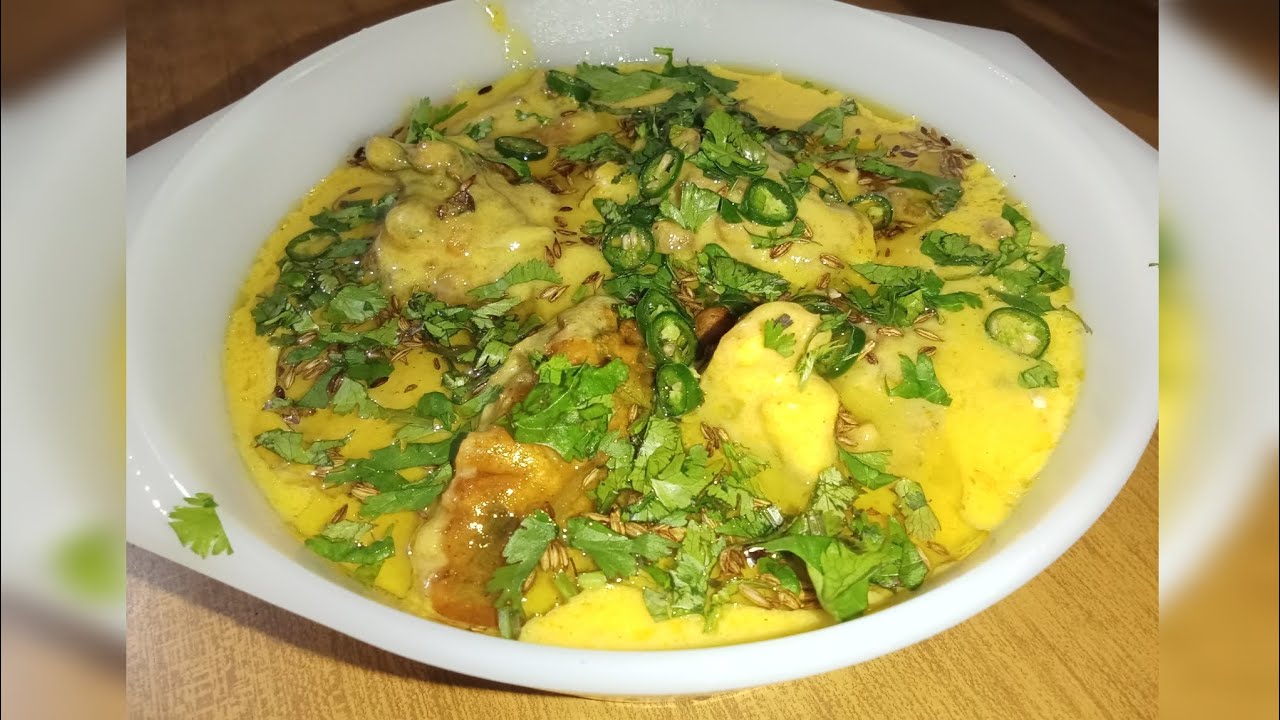 Easy Kari pakora recipe # traditional punjabi style pakoray wali kardi recipe# YouTube