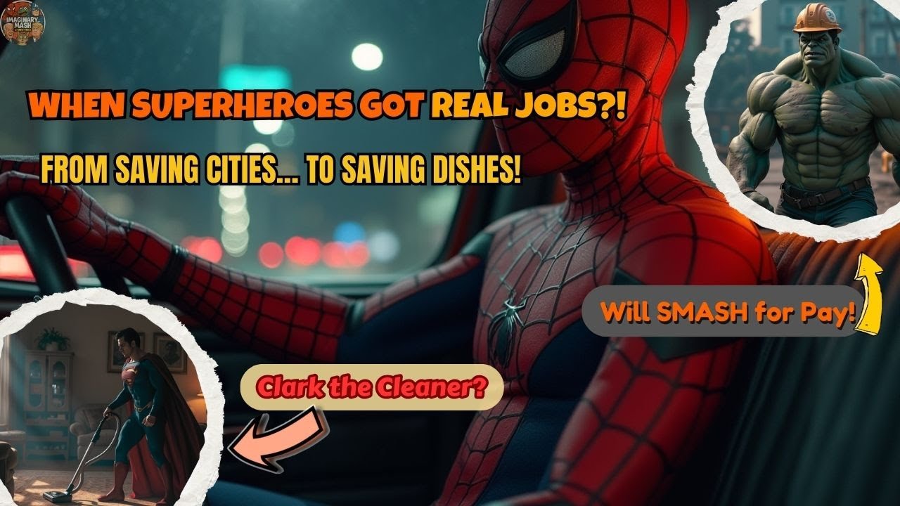 Superheroes After Retirement | Spider-Man&rsquo;s Pizza Delivery FAILS😂!
