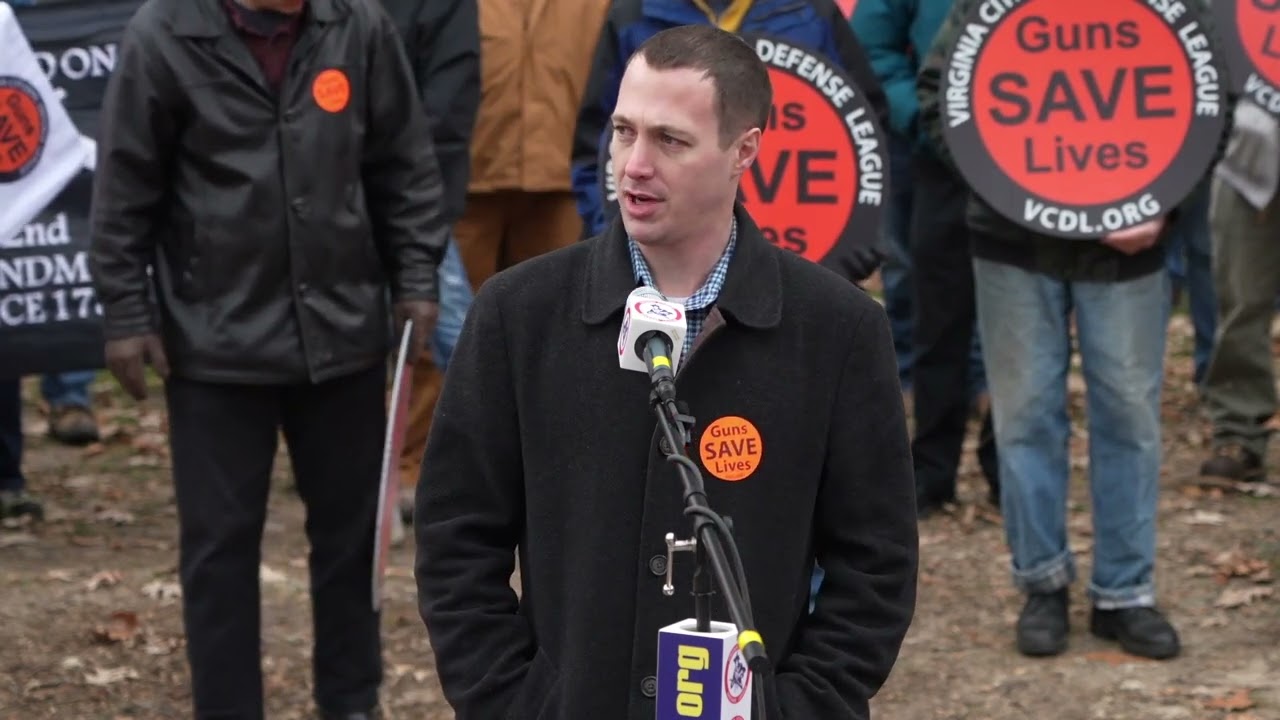 Brendan Mooney at VCDL Lobby Day 2024