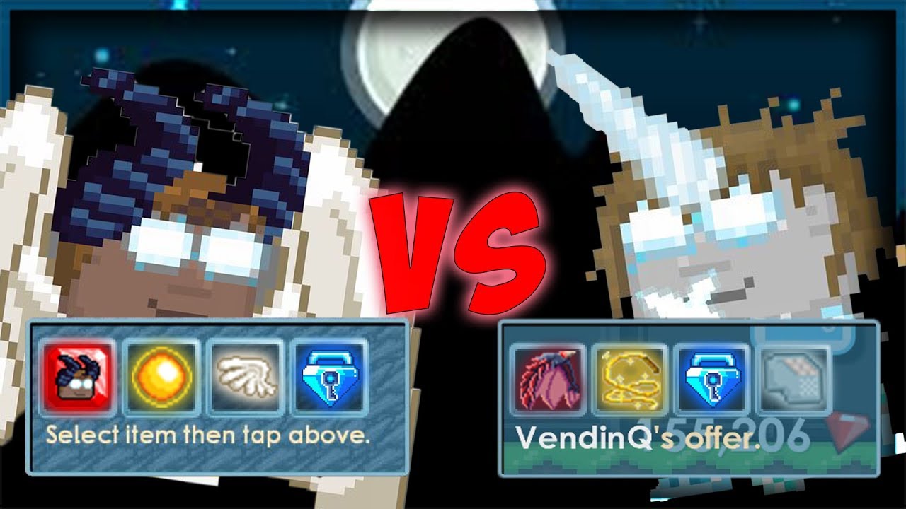 LinkTrader VS VendinQ [Funny Video]│Growtopia(그로우토피아)