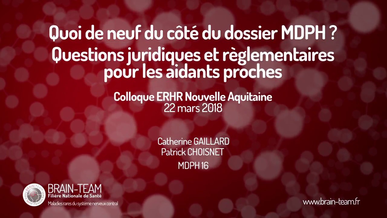 Dossier MDPH et aidants proches
