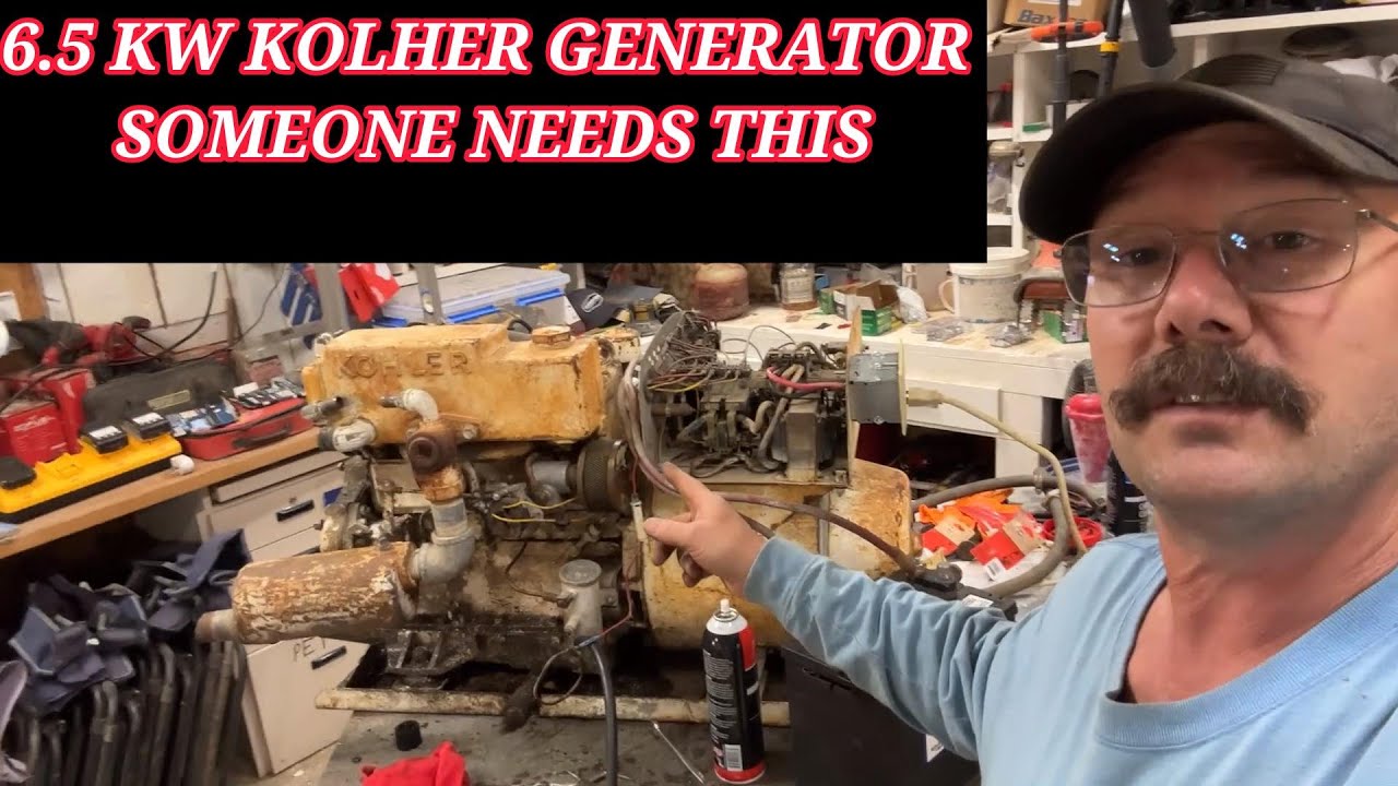 How to Rebuild a 6.5 kW Kohler Marine Genset — Complete Restoration Process