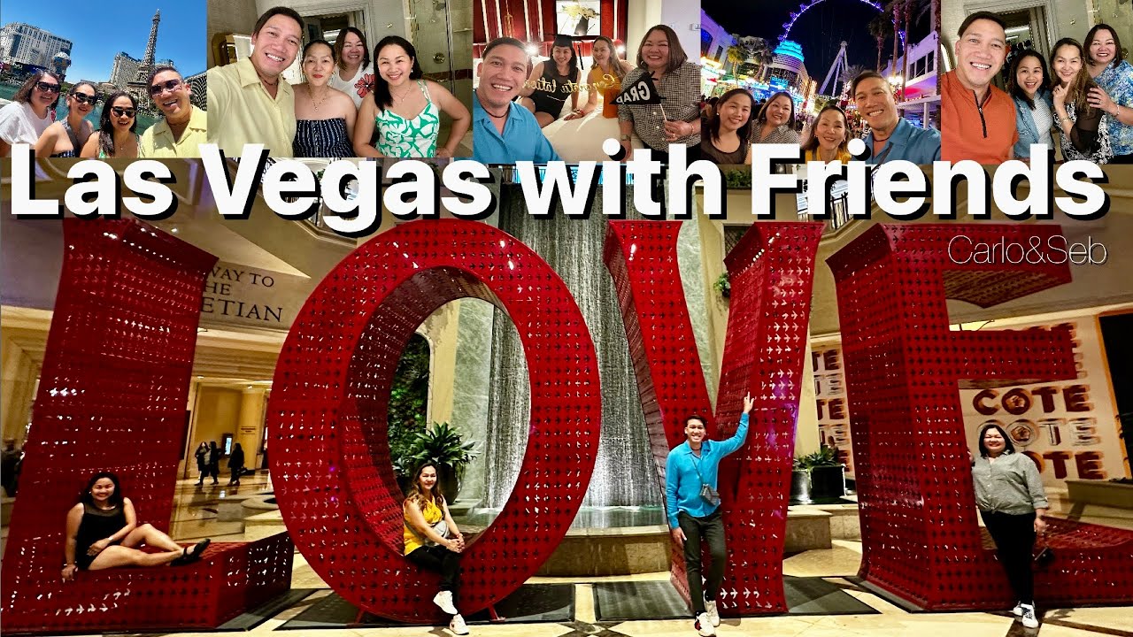 A Day Trip in LAS VEGAS With Friends | Carlo&Seb Travel