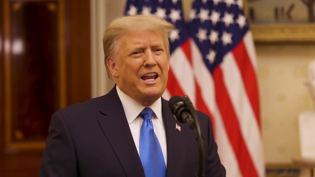 Watch President Trump's farewell speech