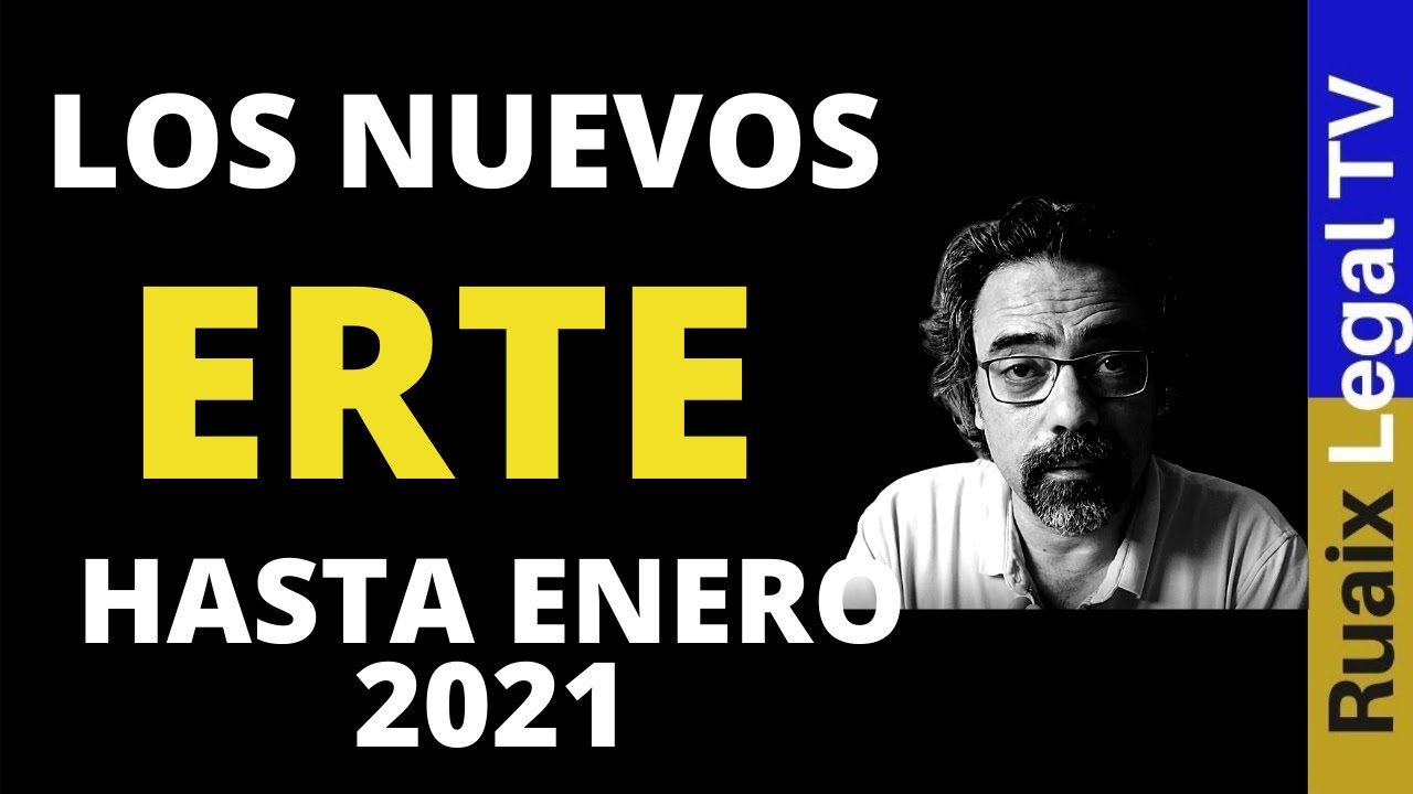 Nuevos Ertes Septiembre 2020 | Erte hasta Enero 2021 | Ertes de Limitación | Ertes de Impedimento