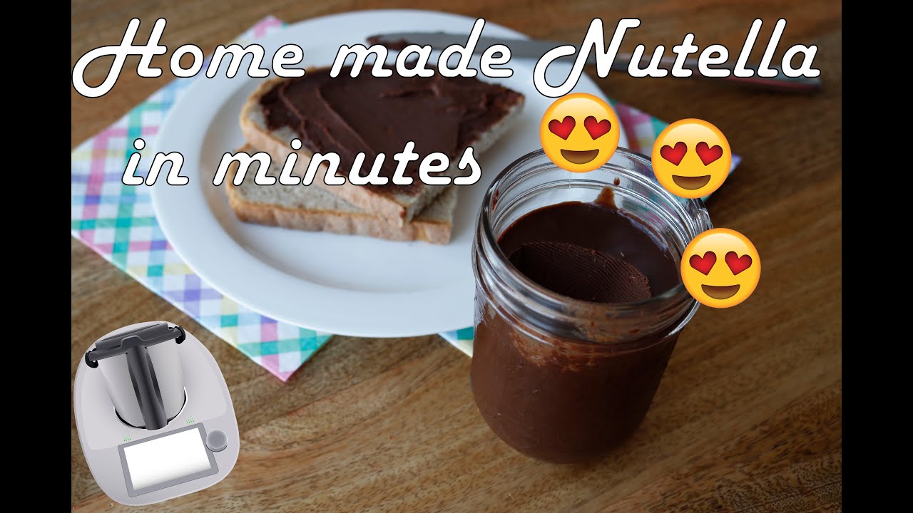Homemade Nutella for days (Only takes few minutes with Thermomix®)