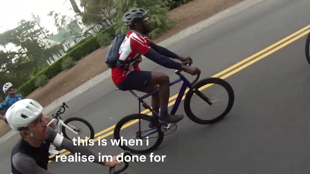 Try not to get dropped challenge- Noob at local group ride??