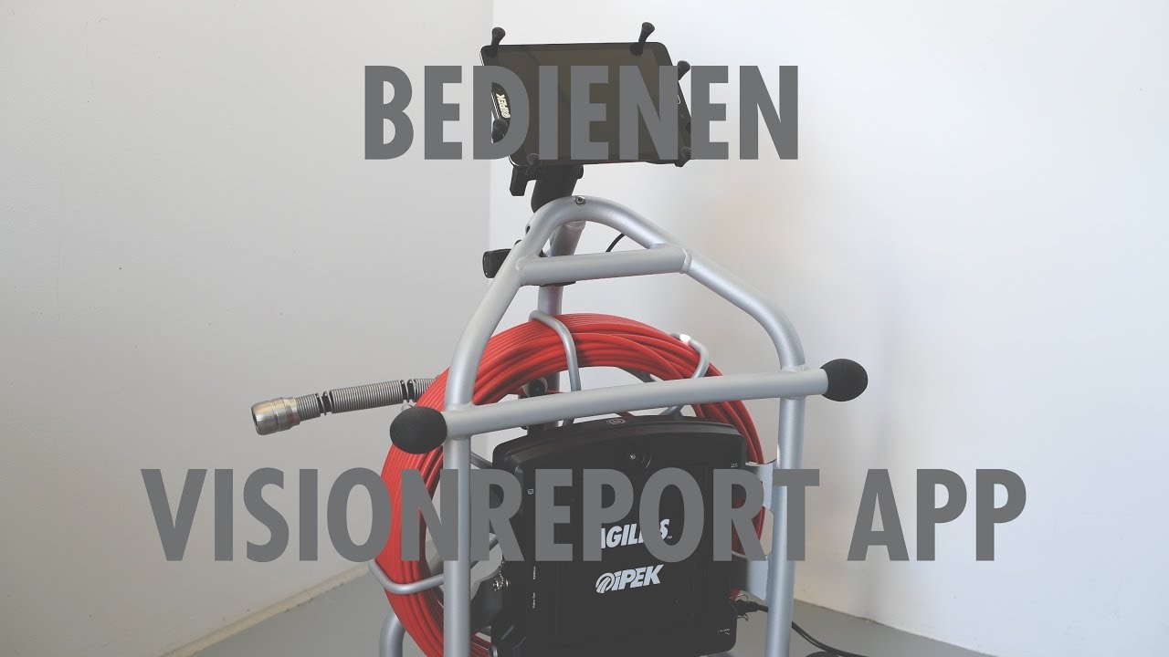 AGILIOS - Bedienung der VisionReport App