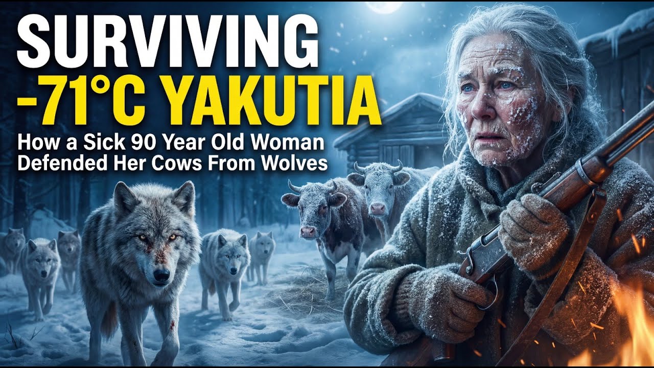 Surviving –71°C Yakutia | How a Sick 90 Year Old Woman Defended Her Cows From Wolves