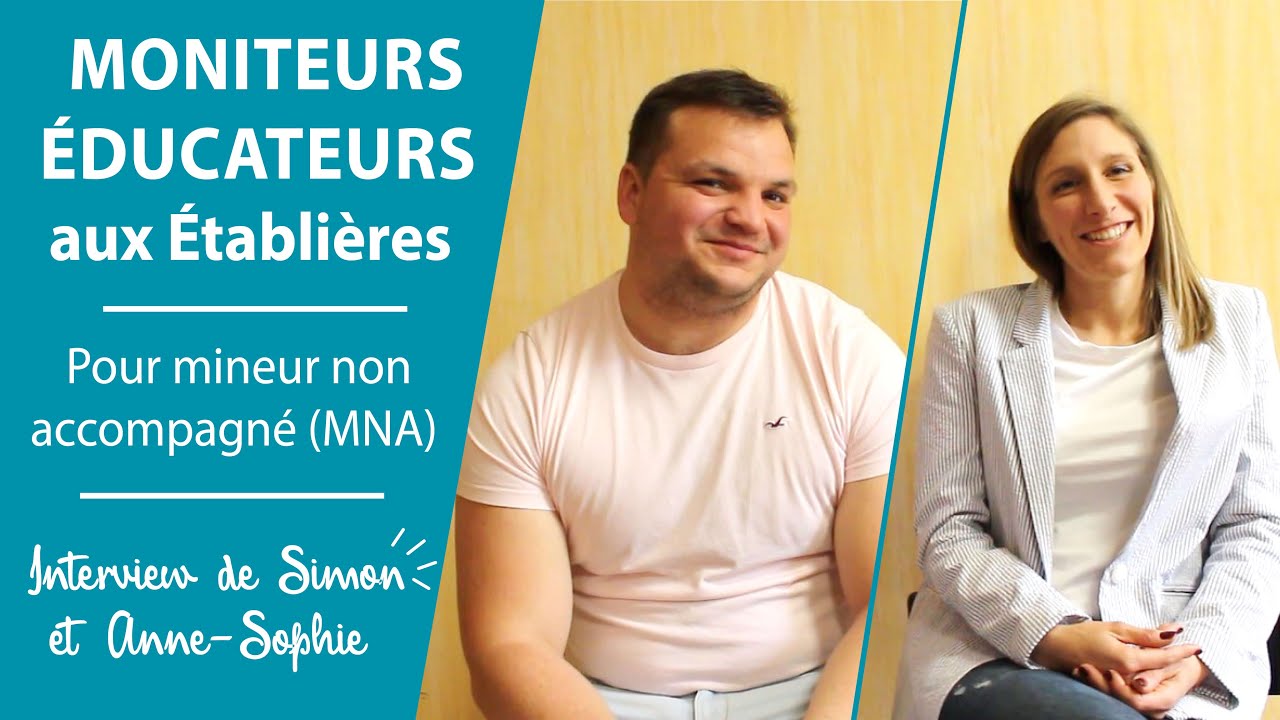 Moniteurs-éducateurs chez le Groupe Établières : interview de Anne-Sophie et Simon
