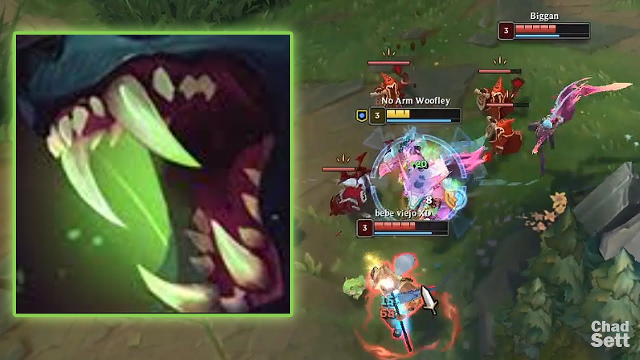 Just Don't GANK Low HP Warwick..