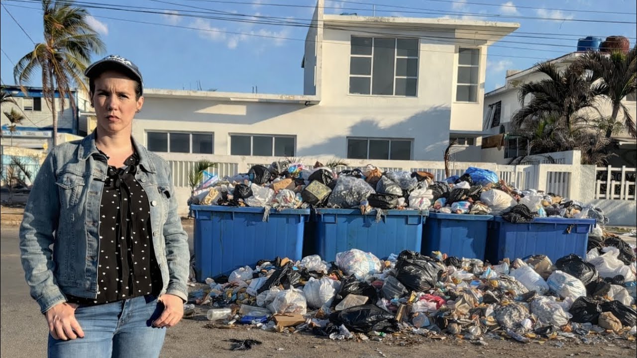 En CUBA ni los RICOS  se salvan: la basura invade uno de los barrios más exclusivos de La Habana 