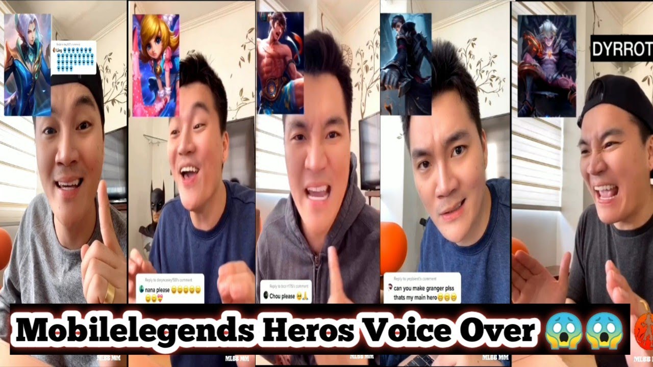 Mobilelegends Heros Voice Over 😱😱